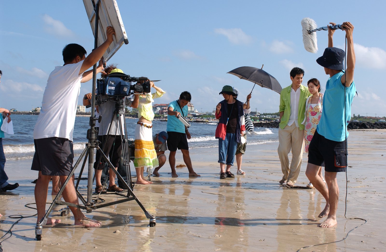여름향기 촬영 현장